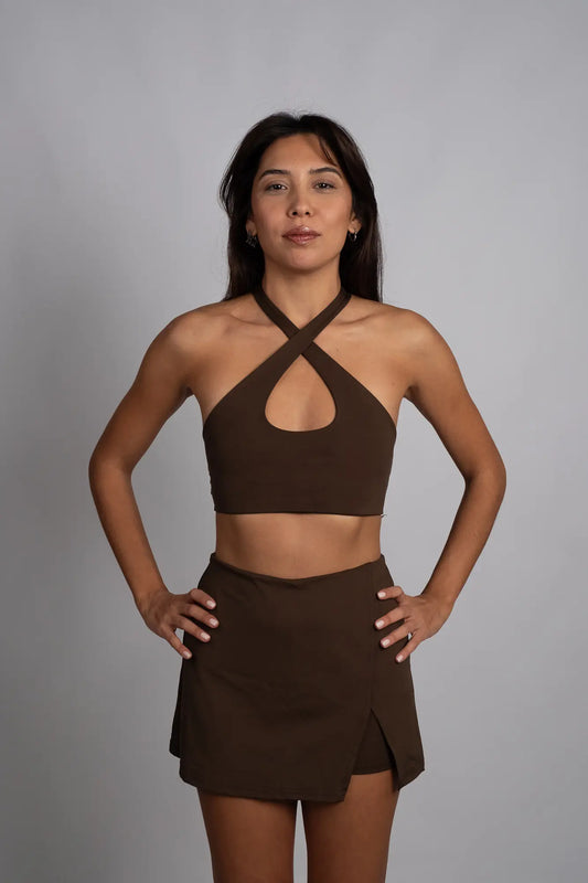 Asimetrik Damla Bra Spor Sütyeni
